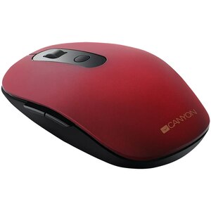 Mouse Wireless CANYON MW-9, Dual Mode, 1600 dpi, Bluetooth, rosu Mouse Wireless CANYON MW-9, Dual Mode, 1600 dpi, Bluetooth, rosu