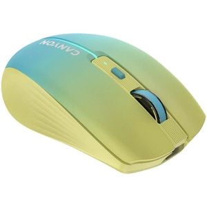 Mouse Wireless CANYON MW-44, Dual Mode, 1600 dpi, Bluetooth, galben Mouse Wireless CANYON MW-44, Dual Mode, 1600 dpi, Bluetooth, galben