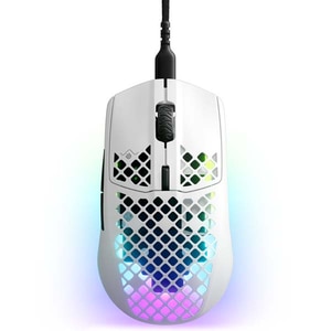 Mouse Gaming STEELSERIES Aerox 3 Edition Snow, 8500 dpi, alb Mouse Gaming STEELSERIES Aerox 3 Edition Snow, 8500 dpi, alb