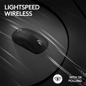 Mouse Gaming Wireless LOGITECH G PRO X SUPERLIGHT 2, 32000 dpi, Black Mouse Gaming Wireless LOGITECH G PRO X SUPERLIGHT 2, 32000 dpi, Black
