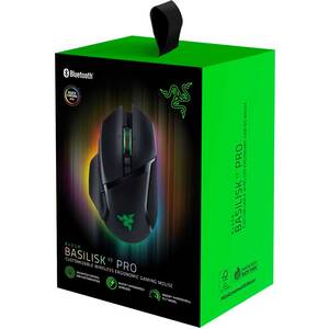 Mouse Gaming Wireless RAZER Basilisk V3 Pro, Dual-Mode, 30000 dpi, Bluetooth, negru Mouse Gaming Wireless RAZER Basilisk V3 Pro, Dual-Mode, 30000 dpi, Bluetooth, negru