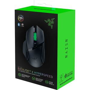 Mouse Gaming Wireless RAZER Basilisk V3 X HyperSpeed, Dual-Mode, 18000 dpi, Bluetooth, negru Mouse Gaming Wireless RAZER Basilisk V3 X HyperSpeed, Dual-Mode, 18000 dpi, Bluetooth, negru