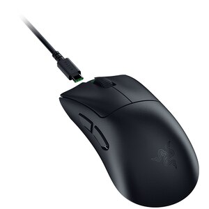 Mouse Gaming Wireless RAZER DeathAdder V3 HyperSpeed, 26000 dpi, negru Mouse Gaming Wireless RAZER DeathAdder V3 HyperSpeed, 26000 dpi, negru