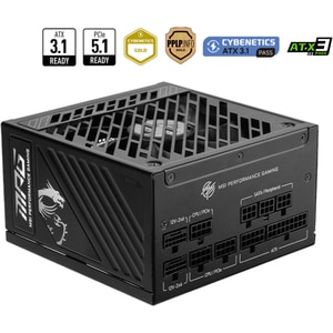 Sursa PC MSI MPG A850GS PCIE5, 850W, 135mm, 80 Plus Gold, Full Modular Sursa PC MSI MPG A850GS PCIE5, 850W, 135mm, 80 Plus Gold, Full Modular