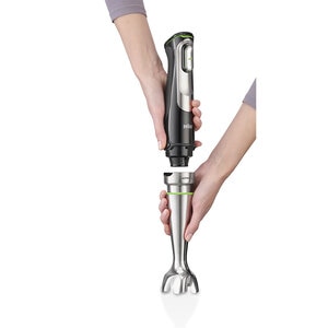 Mixer vertical BRAUN MQ9135XI, 0.6l, 1200W, viteza variabila, argintiu-negru Mixer vertical BRAUN MQ9135XI, 0.6l, 1200W, viteza variabila, argintiu-negru