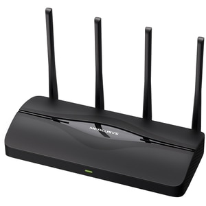 Router Wireless Gigabit MERCUSYS MR27BE BE3600, WI-Fi 7, Dual Band 688 + 2880 Mbps, negru Router Wireless Gigabit MERCUSYS MR27BE BE3600, WI-Fi 7, Dual Band 688 + 2880 Mbps, negru