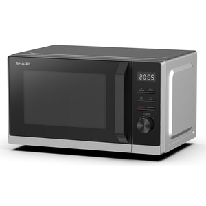 Cuptor microunde SHARP RCS201TS, 20l, 800W, argintiu-negru Cuptor microunde SHARP RCS201TS, 20l, 800W, argintiu-negru