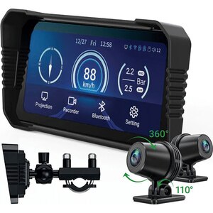 Camera moto duala DVR NAVITEL MS850 Dual, Full HD, G-Senzor, negru Camera moto duala DVR NAVITEL MS850 Dual, Full HD, G-Senzor, negru