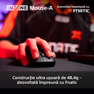 Mouse Gaming Wireless SONY INZONE A, 30000 dpi, negru Mouse Gaming Wireless SONY INZONE A, 30000 dpi, negru