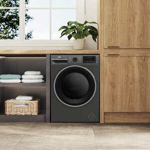 Masina de spalat rufe frontala cu uscator BEKO B5DFT59442M, SteamCure, 9/6 kg, 1400rpm, Clasa A/D, gri inchis Masina de spalat rufe frontala cu uscator BEKO B5DFT59442M, SteamCure, 9/6 kg, 1400rpm, Clasa A/D, gri inchis