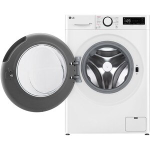 Masina de spalat rufe frontala slim cu uscator LG F2DR508SBW, Steam, AI DD, 8/5 kg, 1200rpm, Clasa A/E, alb Masina de spalat rufe frontala slim cu uscator LG F2DR508SBW, Steam, AI DD, 8/5 kg, 1200rpm, Clasa A/E, alb