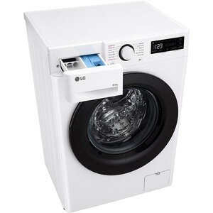 Masina de spalat rufe frontala slim cu uscator LG F2DR508SBW, Steam, AI DD, 8/5 kg, 1200rpm, Clasa A/E, alb Masina de spalat rufe frontala slim cu uscator LG F2DR508SBW, Steam, AI DD, 8/5 kg, 1200rpm, Clasa A/E, alb