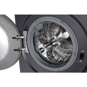 Masina de spalat rufe frontala slim LG F2WR508SBM, Steam, 8 kg, 1200rpm, Clasa A, negru Masina de spalat rufe frontala slim LG F2WR508SBM, Steam, 8 kg, 1200rpm, Clasa A, negru
