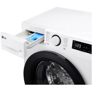 Masina de spalat rufe frontala slim LG F2WR508SBW, Steam, 8 kg, 1200rpm, Clasa A, alb Masina de spalat rufe frontala slim LG F2WR508SBW, Steam, 8 kg, 1200rpm, Clasa A, alb