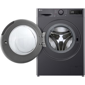 Masina de spalat rufe frontala cu uscator LG F4DR509SBM, Steam, AI DD, 9/6 kg, 1400rpm, Clasa A/D, antracit Masina de spalat rufe frontala cu uscator LG F4DR509SBM, Steam, AI DD, 9/6 kg, 1400rpm, Clasa A/D, antracit