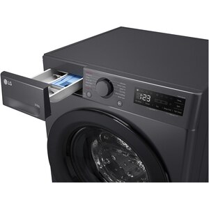 Masina de spalat rufe frontala cu uscator LG F4DR509SBM, Steam, AI DD, 9/6 kg, 1400rpm, Clasa A/D, antracit Masina de spalat rufe frontala cu uscator LG F4DR509SBM, Steam, AI DD, 9/6 kg, 1400rpm, Clasa A/D, antracit