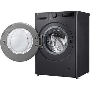 Masina de spalat rufe frontala cu uscator LG F4DR509SBM, Steam, AI DD, 9/6 kg, 1400rpm, Clasa A/D, antracit Masina de spalat rufe frontala cu uscator LG F4DR509SBM, Steam, AI DD, 9/6 kg, 1400rpm, Clasa A/D, antracit