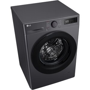 Masina de spalat rufe frontala cu uscator LG F4DR509SBM, Steam, AI DD, 9/6 kg, 1400rpm, Clasa A/D, antracit Masina de spalat rufe frontala cu uscator LG F4DR509SBM, Steam, AI DD, 9/6 kg, 1400rpm, Clasa A/D, antracit