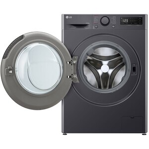 Masina de spalat rufe frontala cu uscator LG F4DR510S2M, Steam, AI DD, 10/6 kg, 1400rpm, Clasa A/D, antracit Masina de spalat rufe frontala cu uscator LG F4DR510S2M, Steam, AI DD, 10/6 kg, 1400rpm, Clasa A/D, antracit