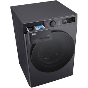 Masina de spalat rufe frontala cu uscator LG F4DR510S2M, Steam, AI DD, 10/6 kg, 1400rpm, Clasa A/D, antracit Masina de spalat rufe frontala cu uscator LG F4DR510S2M, Steam, AI DD, 10/6 kg, 1400rpm, Clasa A/D, antracit