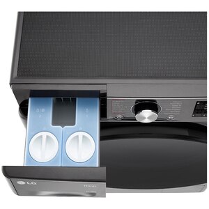Masina de spalat rufe frontala cu uscator LG F4DR711S2BA, Steam, AI DD, 11/6 kg, 1400rpm, Clasa A/D, antracit Masina de spalat rufe frontala cu uscator LG F4DR711S2BA, Steam, AI DD, 11/6 kg, 1400rpm, Clasa A/D, antracit