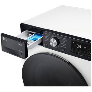 Masina de spalat rufe frontala cu uscator LG F4DR711S2H, Steam, AI DD, 11/6 kg, 1400rpm, Clasa A/D, alb Masina de spalat rufe frontala cu uscator LG F4DR711S2H, Steam, AI DD, 11/6 kg, 1400rpm, Clasa A/D, alb