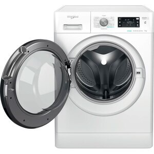 Masina de spalat rufe frontala WHIRLPOOL FFB 7259 BV EE, Steam, 6th Sense, 7 kg, 1200rpm, Clasa B, alb Masina de spalat rufe frontala WHIRLPOOL FFB 7259 BV EE, Steam, 6th Sense, 7 kg, 1200rpm, Clasa B, alb