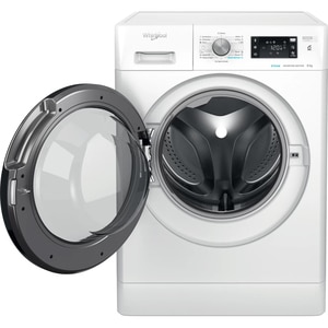 Masina de spalat rufe frontala WHIRLPOOL FFB 8458 BV EE, Steam, 6th Sense, 8 kg, 1400rpm, Clasa B, alb Masina de spalat rufe frontala WHIRLPOOL FFB 8458 BV EE, Steam, 6th Sense, 8 kg, 1400rpm, Clasa B, alb