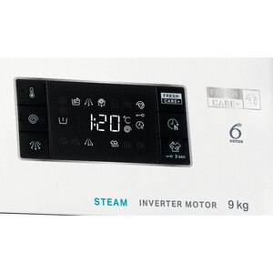 Masina de spalat rufe frontala WHIRLPOOL FFB 9489 WV EE, Steam, 6th Sense, 9 kg, 1400rpm, Clasa A, alb Masina de spalat rufe frontala WHIRLPOOL FFB 9489 WV EE, Steam, 6th Sense, 9 kg, 1400rpm, Clasa A, alb