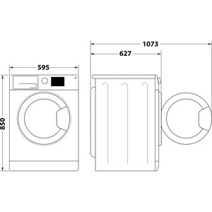 Masina de spalat rufe frontala WHIRLPOOL FFB 9489 WV EE, Steam, 6th Sense, 9 kg, 1400rpm, Clasa A, alb Masina de spalat rufe frontala WHIRLPOOL FFB 9489 WV EE, Steam, 6th Sense, 9 kg, 1400rpm, Clasa A, alb