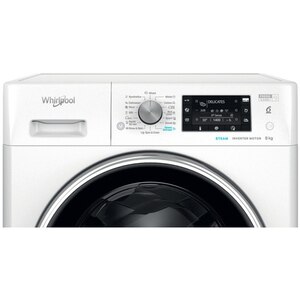 Masina de spalat rufe frontala WHIRLPOOL FFD 8489 BCV EE, Steam, 6th Sense, 8 kg, 1400rpm, Clasa A, alb Masina de spalat rufe frontala WHIRLPOOL FFD 8489 BCV EE, Steam, 6th Sense, 8 kg, 1400rpm, Clasa A, alb