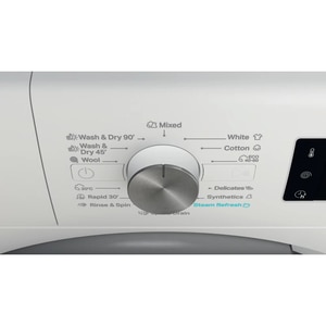 Masina de spalat rufe frontala cu uscator WHIRLPOOL FFWDB 976258 SV EE, 6th Sense, 9/7 kg, 1600rpm, Clasa B/E, alb Masina de spalat rufe frontala cu uscator WHIRLPOOL FFWDB 976258 SV EE, 6th Sense, 9/7 kg, 1600rpm, Clasa B/E, alb