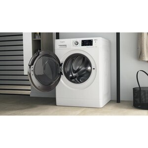 Masina de spalat rufe frontala cu uscator WHIRLPOOL FFWDD 1176258 BCV EE, 6th Sense, 11/7 kg, 1600rpm, Clasa B/E, alb Masina de spalat rufe frontala cu uscator WHIRLPOOL FFWDD 1176258 BCV EE, 6th Sense, 11/7 kg, 1600rpm, Clasa B/E, alb