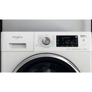 Masina de spalat rufe frontala cu uscator WHIRLPOOL FFWDD 1176258 BCV EE, 6th Sense, 11/7 kg, 1600rpm, Clasa B/E, alb Masina de spalat rufe frontala cu uscator WHIRLPOOL FFWDD 1176258 BCV EE, 6th Sense, 11/7 kg, 1600rpm, Clasa B/E, alb