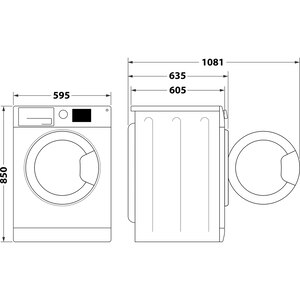 Masina de spalat rufe frontala cu uscator WHIRLPOOL FFWDD 1176258 BCV EE, 6th Sense, 11/7 kg, 1600rpm, Clasa B/E, alb Masina de spalat rufe frontala cu uscator WHIRLPOOL FFWDD 1176258 BCV EE, 6th Sense, 11/7 kg, 1600rpm, Clasa B/E, alb