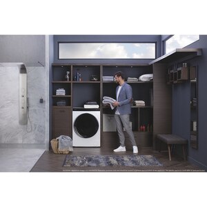 Masina de spalat rufe frontala slim cu uscator HAIER HWD100-BD149U1N, Wi-Fi, 10/6 kg, 1400rpm, Clasa A/D, alb Masina de spalat rufe frontala slim cu uscator HAIER HWD100-BD149U1N, Wi-Fi, 10/6 kg, 1400rpm, Clasa A/D, alb