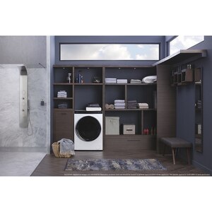 Masina de spalat rufe frontala slim cu uscator HAIER HWD100-BD149U1N, Wi-Fi, 10/6 kg, 1400rpm, Clasa A/D, alb Masina de spalat rufe frontala slim cu uscator HAIER HWD100-BD149U1N, Wi-Fi, 10/6 kg, 1400rpm, Clasa A/D, alb