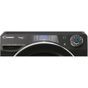 Masina de spalat rufe frontala cu uscator CANDY RPW4856BWMBCB-S, Wi-Fi, 8/5 kg, 1400rpm, Clasa A/D, negru Masina de spalat rufe frontala cu uscator CANDY RPW4856BWMBCB-S, Wi-Fi, 8/5 kg, 1400rpm, Clasa A/D, negru