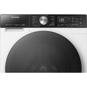 Masina de spalat rufe frontala cu uscator HISENSE WD5S1245BW, Steam, 12/8 kg, 1400rpm, Clasa A/D, Wi-Fi, alb Masina de spalat rufe frontala cu uscator HISENSE WD5S1245BW, Steam, 12/8 kg, 1400rpm, Clasa A/D, Wi-Fi, alb