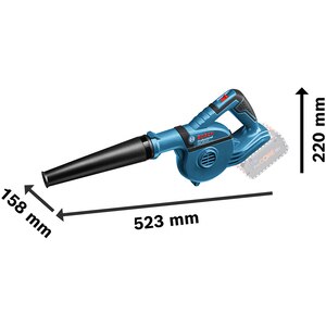 Suflanta BOSCH PROFESSIONAL GBL 18v-120 SOLO, pe acumulator, albastru-negru Suflanta BOSCH PROFESSIONAL GBL 18v-120 SOLO, pe acumulator, albastru-negru