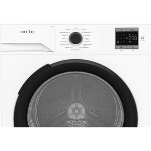 Uscator de rufe ARCTIC A2T18239W, Pompa de caldura, 8 kg, 15 programe, Clasa D, alb Uscator de rufe ARCTIC A2T18239W, Pompa de caldura, 8 kg, 15 programe, Clasa D, alb
