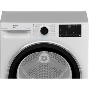 Uscator de rufe BEKO B3T60230, Pompa de caldura, 10 kg, 15 programe, Clasa E, alb Uscator de rufe BEKO B3T60230, Pompa de caldura, 10 kg, 15 programe, Clasa E, alb