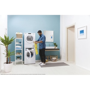 Uscator de rufe CANDY Smart Pro CSOE H8A2TE-S, Pompa de caldura, 8 kg, 14 programe, Clasa E, Wi-Fi, alb Uscator de rufe CANDY Smart Pro CSOE H8A2TE-S, Pompa de caldura, 8 kg, 14 programe, Clasa E, Wi-Fi, alb