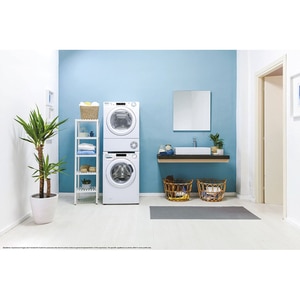 Uscator de rufe CANDY Smart Pro CSOE H8A2TE-S, Pompa de caldura, 8 kg, 14 programe, Clasa E, Wi-Fi, alb Uscator de rufe CANDY Smart Pro CSOE H8A2TE-S, Pompa de caldura, 8 kg, 14 programe, Clasa E, Wi-Fi, alb