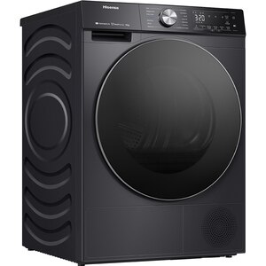 Uscator de rufe HISENSE DH5S102BB, Pompa de caldura, 10 kg, 17 programe, Clasa C, Wi-Fi, negru Uscator de rufe HISENSE DH5S102BB, Pompa de caldura, 10 kg, 17 programe, Clasa C, Wi-Fi, negru