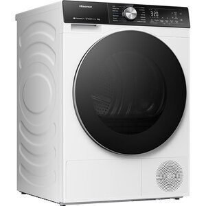 Uscator de rufe HISENSE DH5S902BW, Pompa de caldura, 9 kg, 14 programe, Clasa C, alb Uscator de rufe HISENSE DH5S902BW, Pompa de caldura, 9 kg, 14 programe, Clasa C, alb