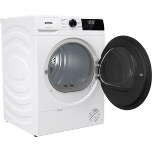 Uscator de rufe GORENJE DHNA92, Pompa de caldura, 9 kg, 15 programe, Clasa D, alb Uscator de rufe GORENJE DHNA92, Pompa de caldura, 9 kg, 15 programe, Clasa D, alb