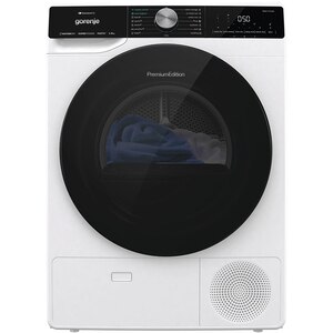 Uscator de rufe GORENJE DNS93, Pompa de caldura, 9 kg, 15 programe, Clasa C, Wi-Fi, alb Uscator de rufe GORENJE DNS93, Pompa de caldura, 9 kg, 15 programe, Clasa C, Wi-Fi, alb