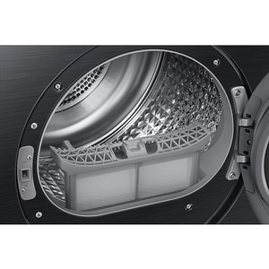 Uscator de rufe SAMSUNG DV90DG52A0ABLE, Pompa de caldura, 9 kg, 14 programe, Clasa C, Wi-Fi, negru Uscator de rufe SAMSUNG DV90DG52A0ABLE, Pompa de caldura, 9 kg, 14 programe, Clasa C, Wi-Fi, negru