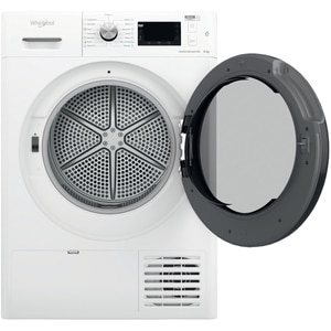 Uscator de rufe WHIRLPOOL FFT D 8X3B EE, 6th Sense, Condensare si pompa de caldura, 8 kg, 19 programe, Clasa C, alb Uscator de rufe WHIRLPOOL FFT D 8X3B EE, 6th Sense, Condensare si pompa de caldura, 8 kg, 19 programe, Clasa C, alb